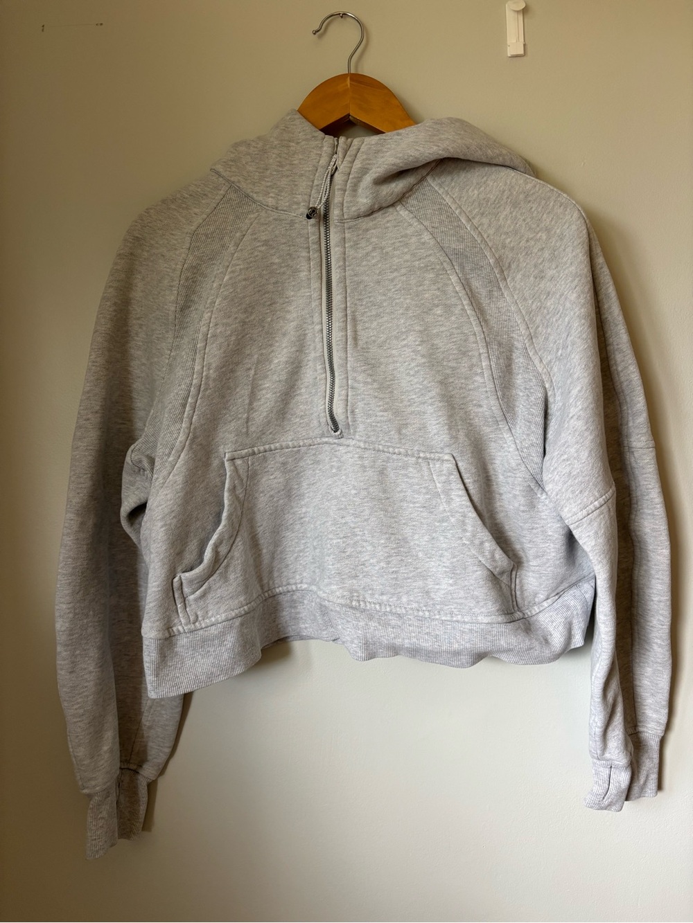 Lululemon Grey Scuba Hoodie